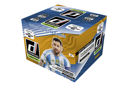2025-26 Donruss Panini Road to World Cup FIFA Hobby Pack. New.