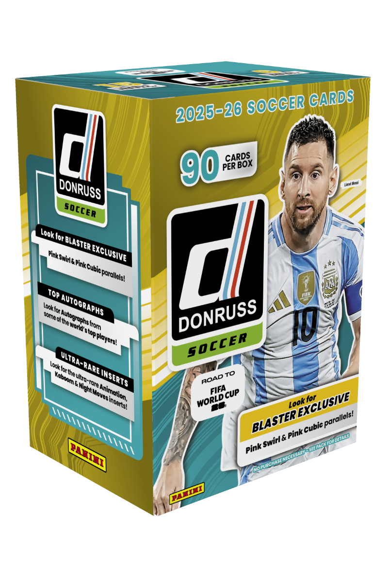 2025-26 Panini Donruss Road to FIFA World Cup 2026™ Trading Card Box (Hobby Blaster). New. See Shipping Limits.