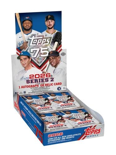 2026 Topps Series 2 MLB Hobby Box! New.