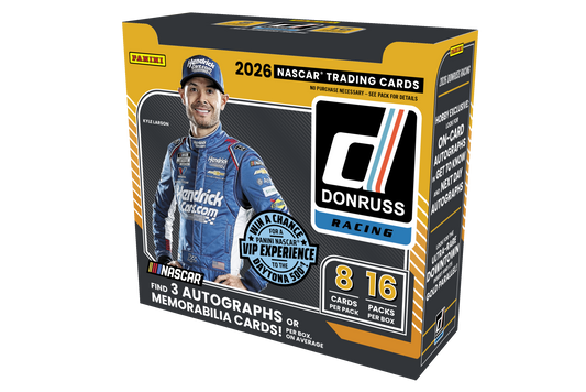 2026 Panini Donruss Nascar Racing Hobby Box. New.