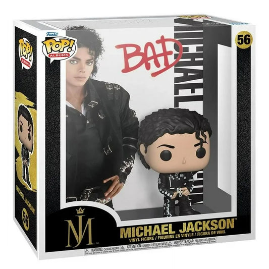 Funko Pop Albums Michael Jackson #56 BAD. New.