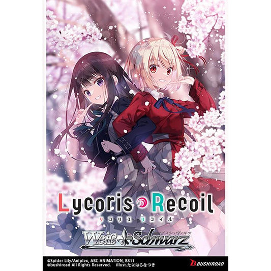 Weiss Schwarz: Lycoris Recoil Premium Booster Pack. New. Sealed.