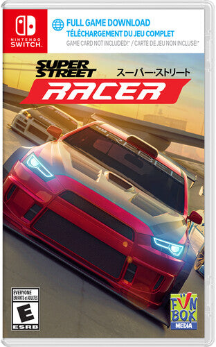 Super Street Racer for Nintendo Switch (Code In Box) New.