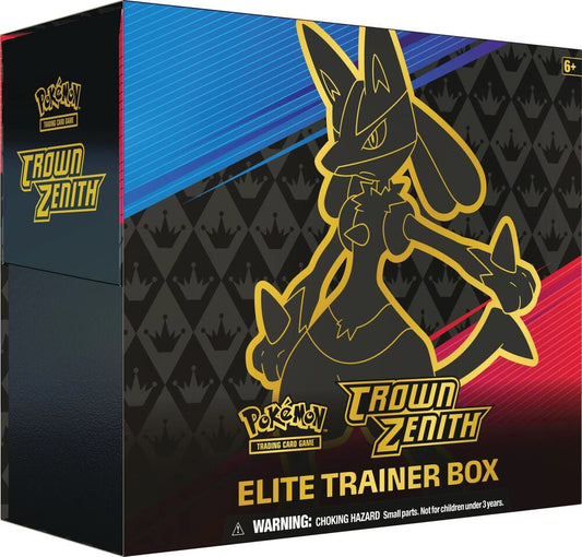 Pokemon Crown Zenith Elite Trainer Box. New. See Limits.