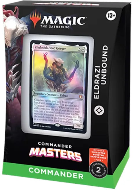 Magic The Gathering Commander Masters Commander Decks. Eldrazi Unbound. New.