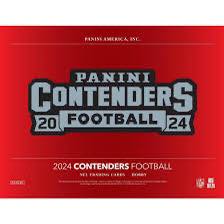 2024 PANINI CONTENDERS FOOTBALL - FACTORY SEALED - HOBBY BOX-. 5 Auto's!