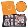 TCGuard Top Loader Binder. Holds 216. 9 Pocket. Orange. New.