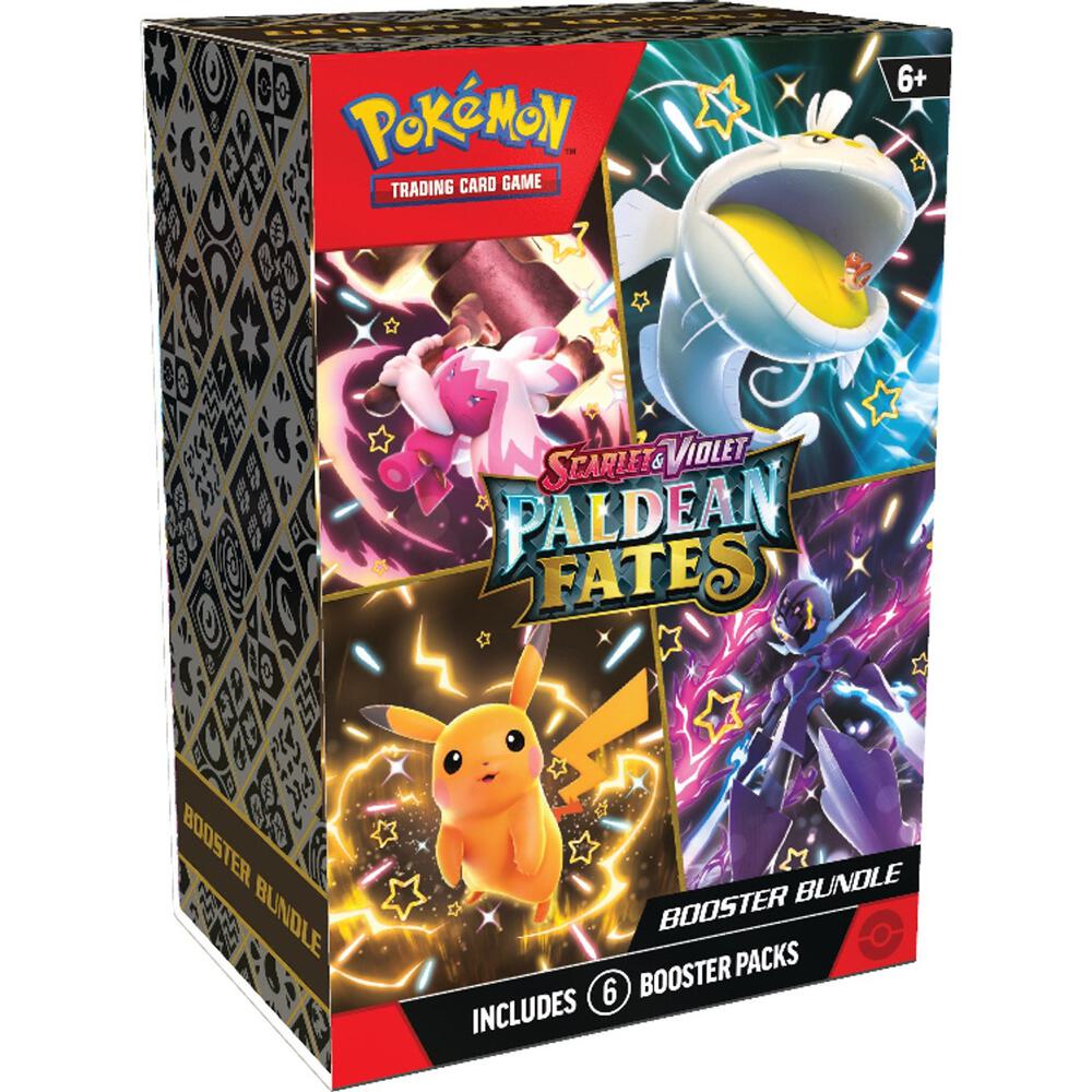 Pokemon Paldean Fates Booster Bundle. New. 6 packs.