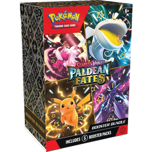 Pokemon Paldean Fates Booster Bundle. New. 6 packs.
