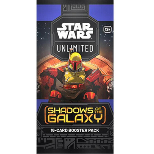 Star Wars Unlimited Shadows of the Galaxy - Booster Pack. New and Sealed.