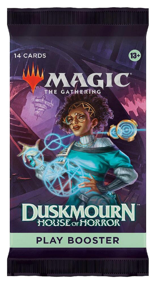 Magic the Gathering Duskmourn: House of Horror Play Booster Pack. New.