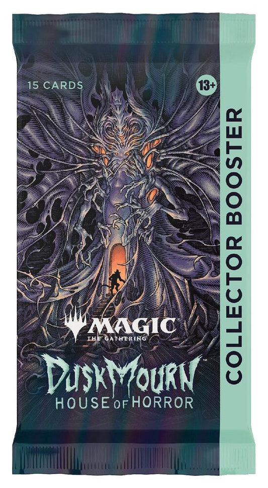 Magic the Gathering Duskmourn: House of Horror - Collector Booster Pack . New.