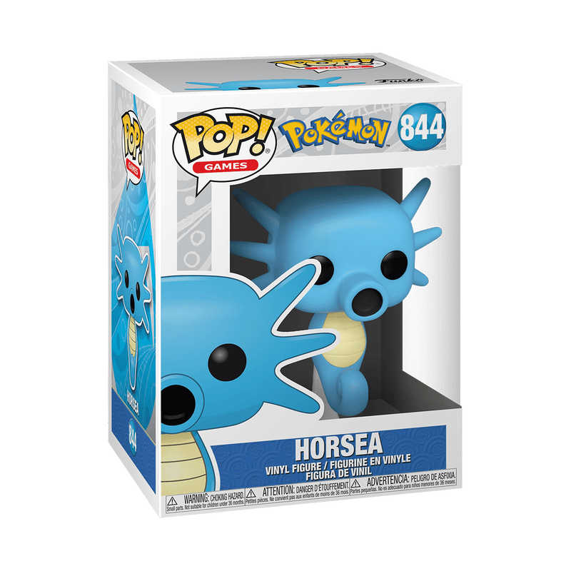Funko Pop Games Pokémon Pop! Horsea. New. #844.