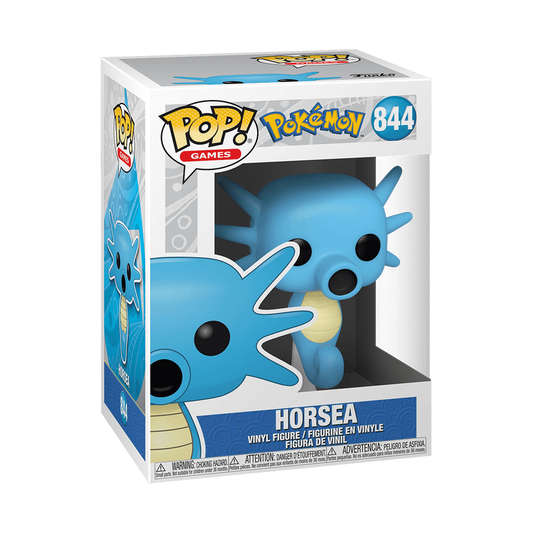 Funko Pop Games Pokémon Pop! Horsea. New. #844.
