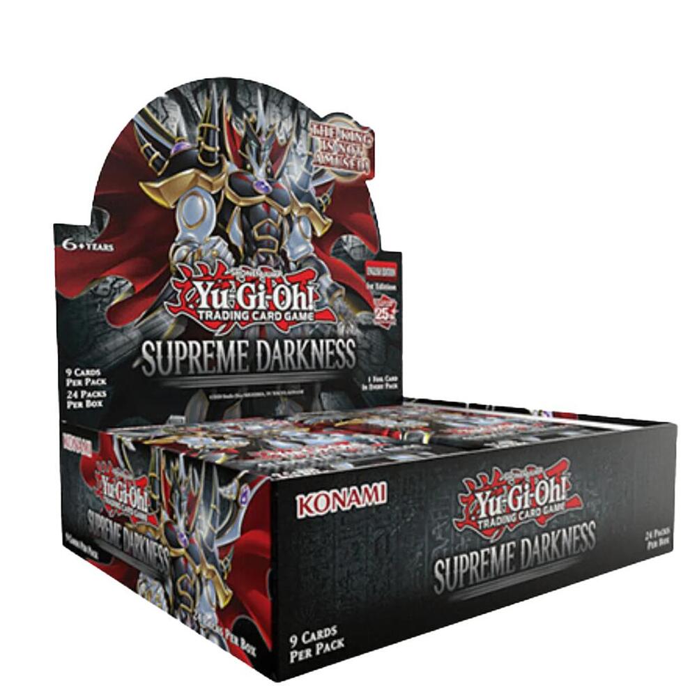 YuGiOh Supreme Darkness Booster Box [1st Edition]. New.