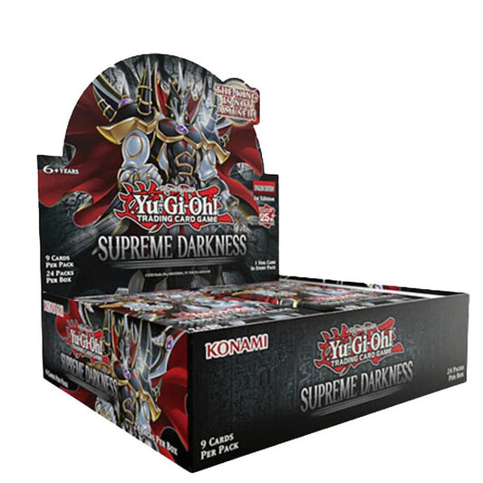YuGiOh Supreme Darkness Booster Box [1st Edition]. New.
