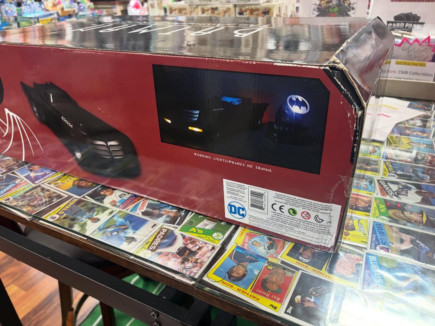 Batman The Animated Series Kevin Conroy Autographed and Inscribed Batmobile. JSA Letter.