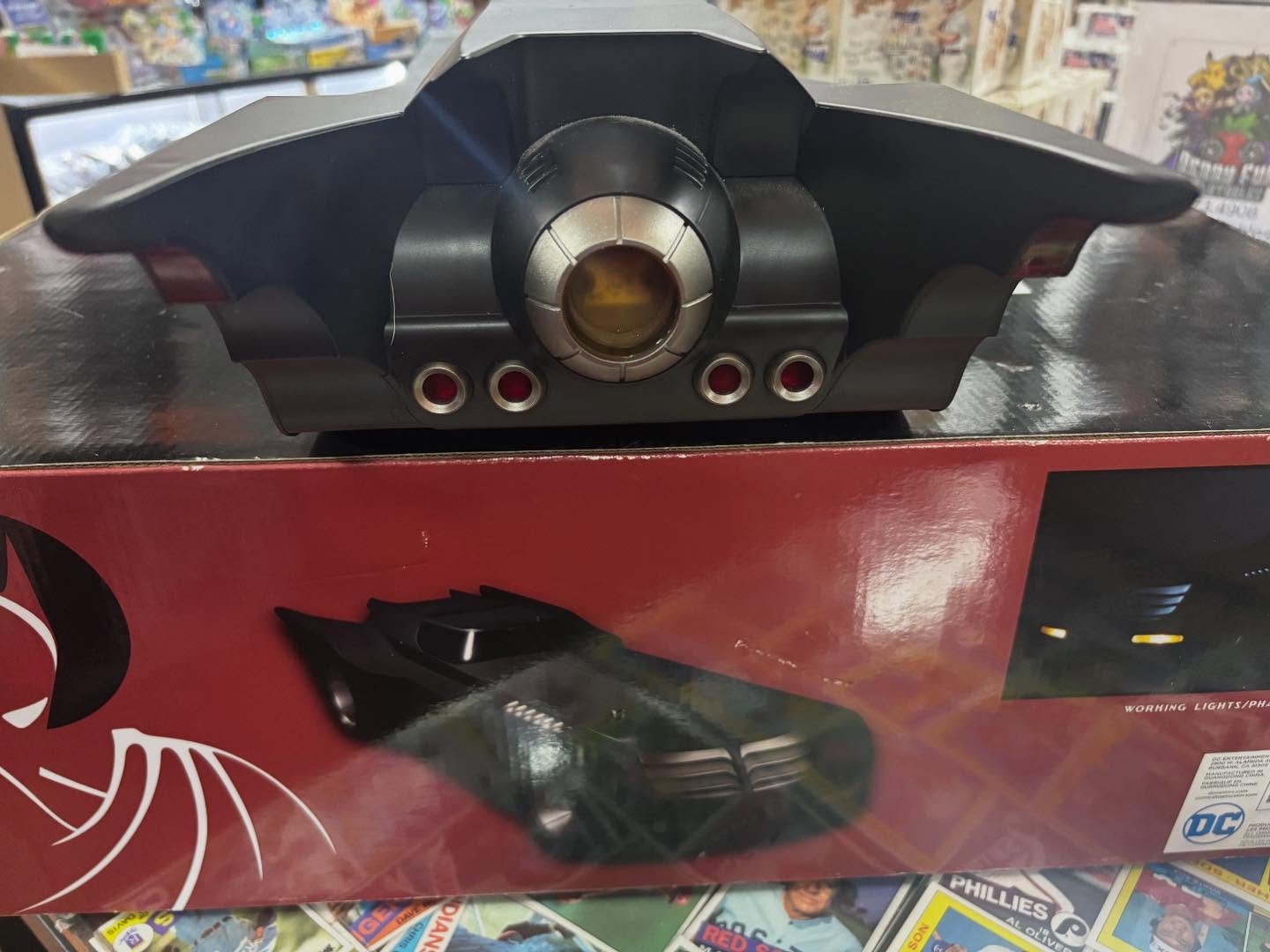 Batman The Animated Series Kevin Conroy Autographed and Inscribed Batmobile. JSA Letter.