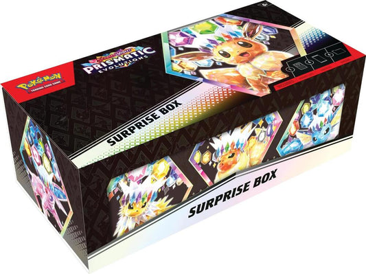 Pokemon Prismatic Evolutions Surprise Box. New. Read description.