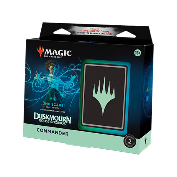 Magic The Gathering: Duskmourn House of Horror Commander Deck Reprint. Jump Scare. New.