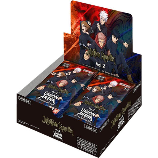 Union Arena Jujutsu Kaisen Vol.2 - Booster Box - UEX02BT. New.