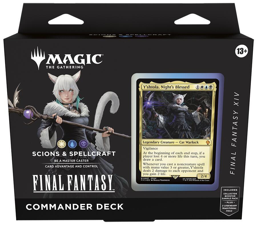 Magic the Gathering FINAL FANTASY Commander Deck Scions and Spellcraft. New.