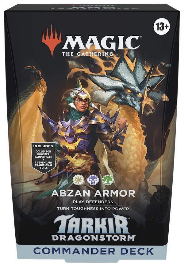 Magic the Gathering Abzan Armor Commander Deck. Tarkir Dragonstorm. New.