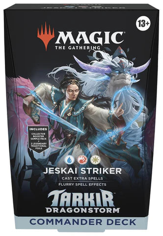 Magic the Gathering Jeskai Striker Commander Deck. Tarkir Dragonstorm. New.