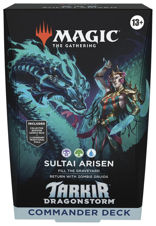 Magic the Gathering Sultai Arisen Commander Deck. Tarkir Dragonstorm. New.