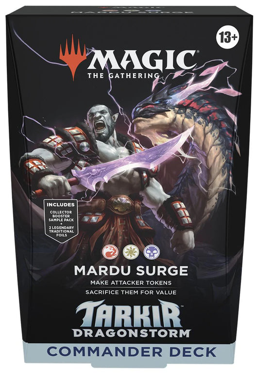 Magic the Gathering Mardu Surge Commander Deck. Tarkir Dragonstorm. New.