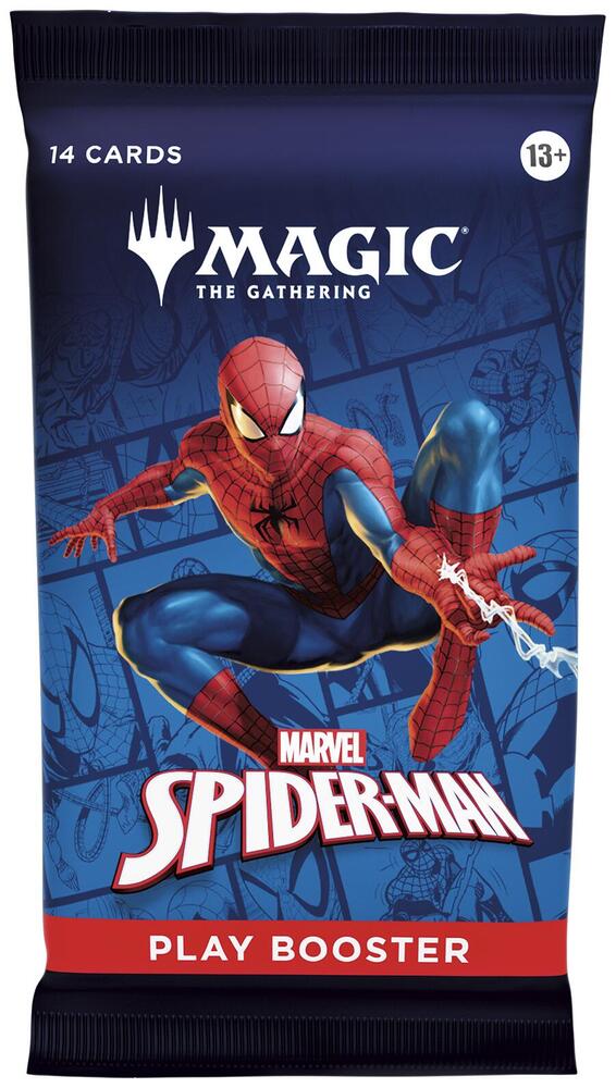 Magic the Gathering Marvel's Spiderman Play Booster Sealed Pack. New.