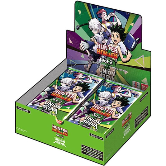 Union Arena Hunter x Hunter Volume 2 Booster Pack. New.