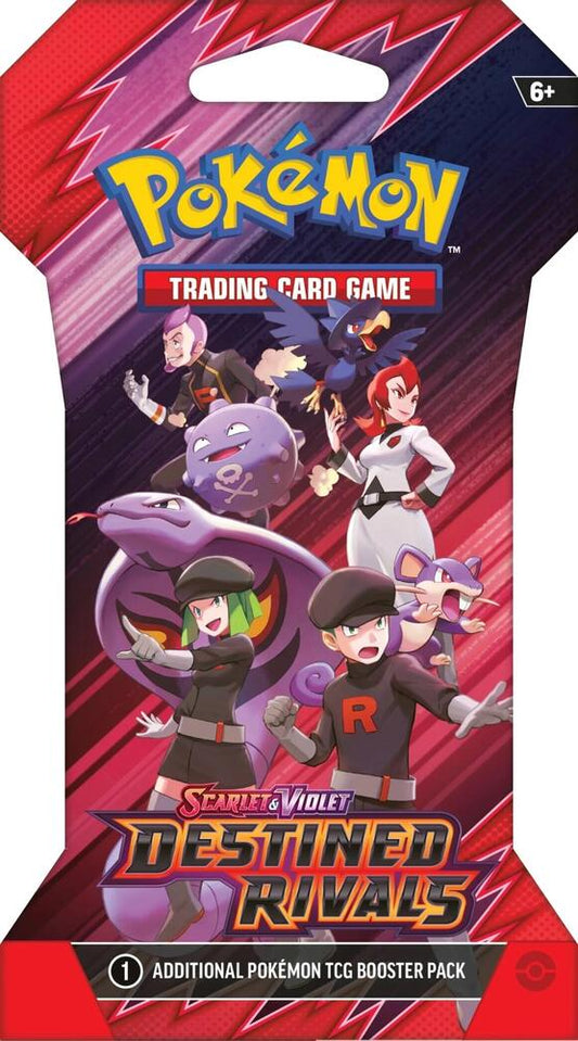 Pokemon Destined Rivals Sleeved Booster Pack. New. English.