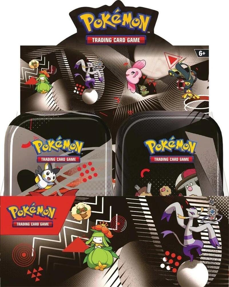Pokemon Black and White Unova Mini Tins. New. English.