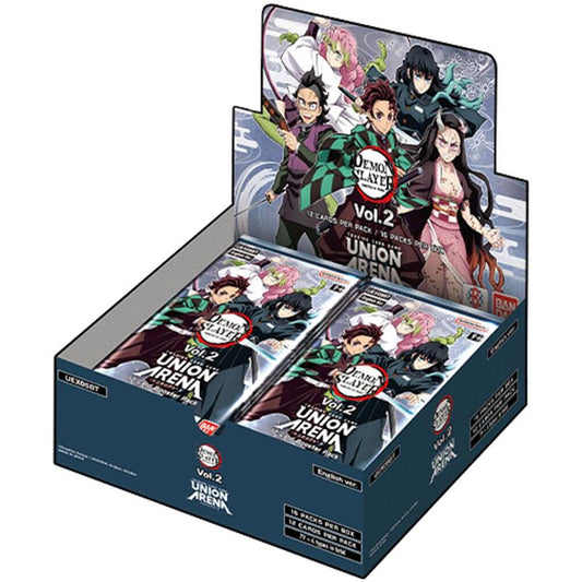 Union Arena Demon Slayer: Kimetsu no Yaiba Vol.2 - Booster Box. New.