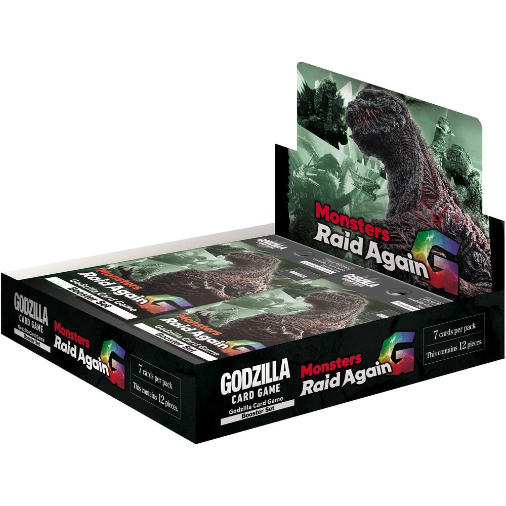Godzilla TCG Monsters Raid Again Booster Pack. New.