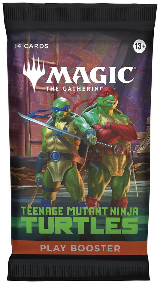Magic the Gathering Teenage Mutant Ninja Turtles - Play Booster Pack. New.