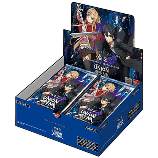 Union Arena Sword Art Online Vol.2 Booster Pack. New.