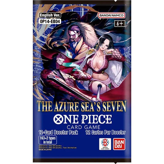 The Azure Sea's Seven Booster Pack - The Azure Sea's Seven (OP14). New. Limits. Read description.