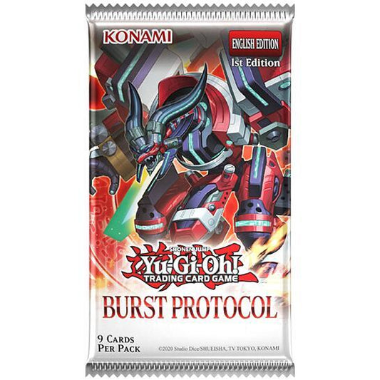 YuGiOh Burst Protocol Booster Pack [1st Edition]. New.
