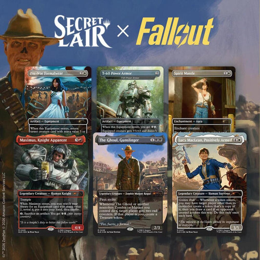 Secret Lair Drop: Secret Lair x Fallout: Beyond Vault 33 - Non-Foil Edition - Secret Lair Drop Series (SLD)