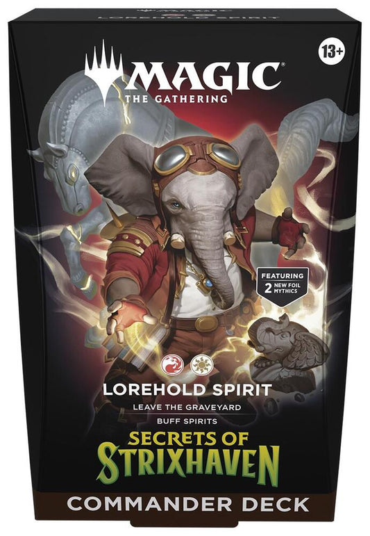 Magic: The Gathering - Secrets of Strixhaven Commander Deck. New. Lorehold Spirit.