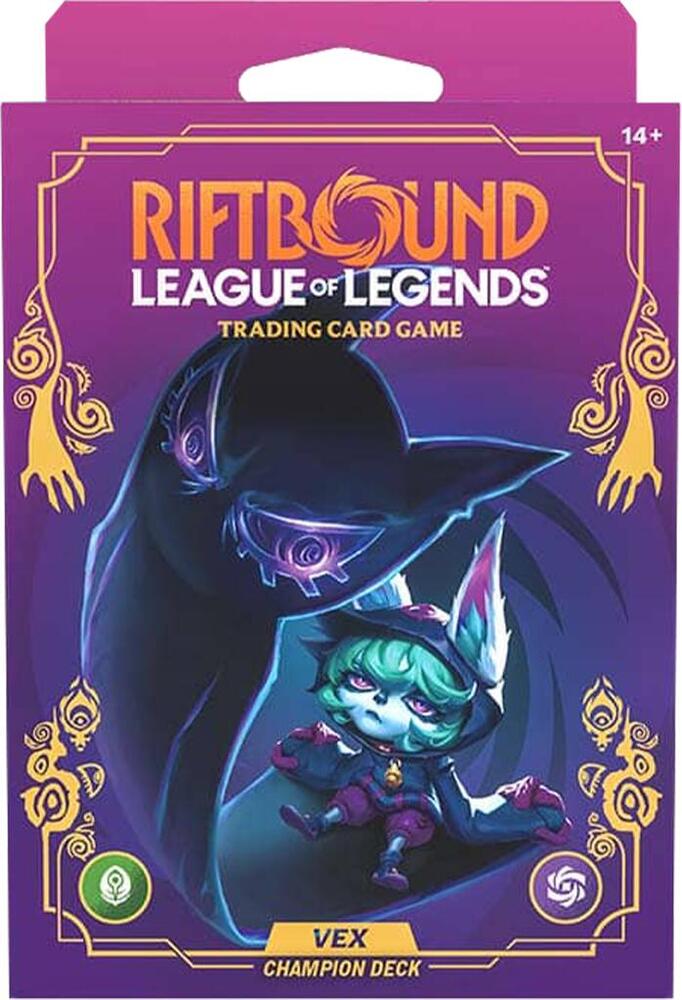 Riftbound Unleashed Championship Deck. New. Vex.
