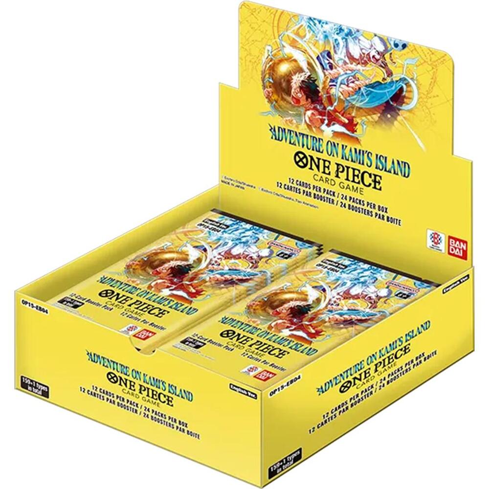 One Piece OP15 EB04 Adventure on Kami's Island Booster Box. New. READ Description.