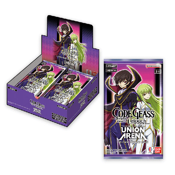Union Arena: CODE GEASS: Lelouch of the Rebellion Booster Box. New.