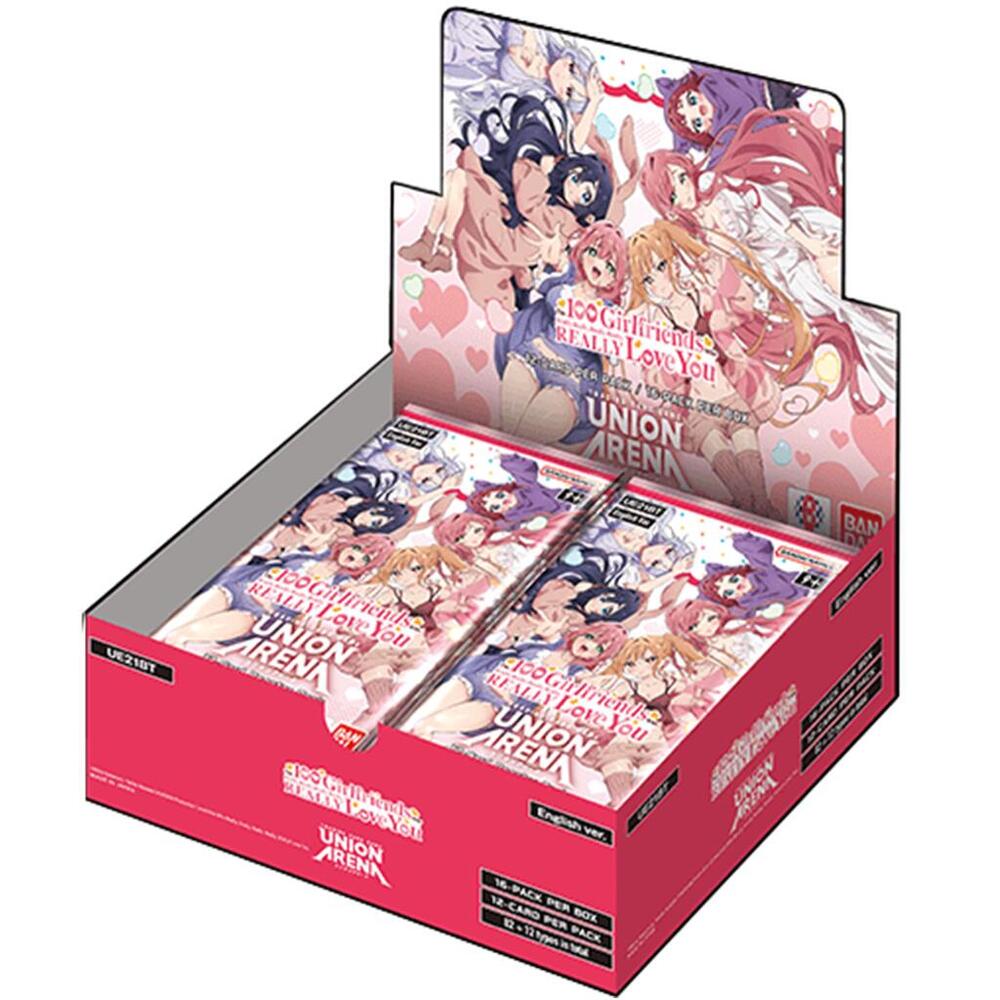 Union Arena 100 Girlfriends Who Really Really Really Really, REALLY Love you Booster pack. New.