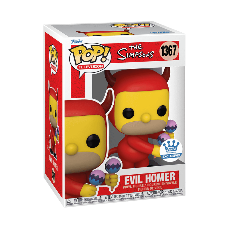 Funko Pop Television The Simpson. Evil Homer #1367. New.