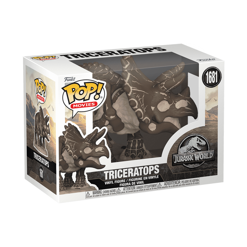 Funko Pop Jurrassic World Triceratops #1681. New.