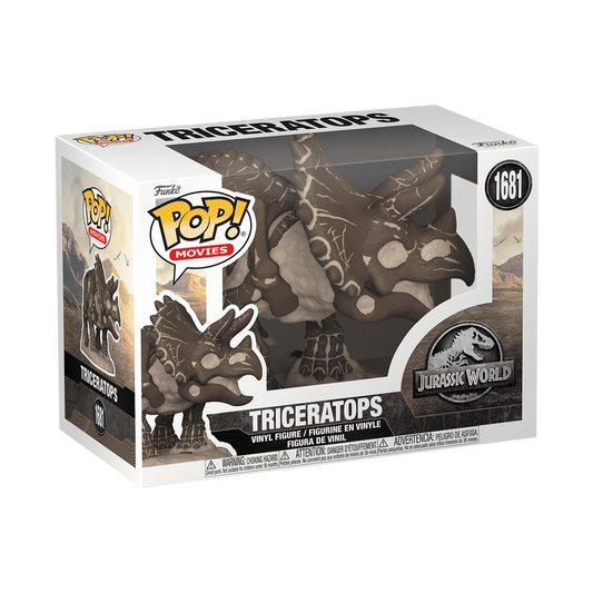 Funko Pop Jurrassic World Triceratops #1681. New.