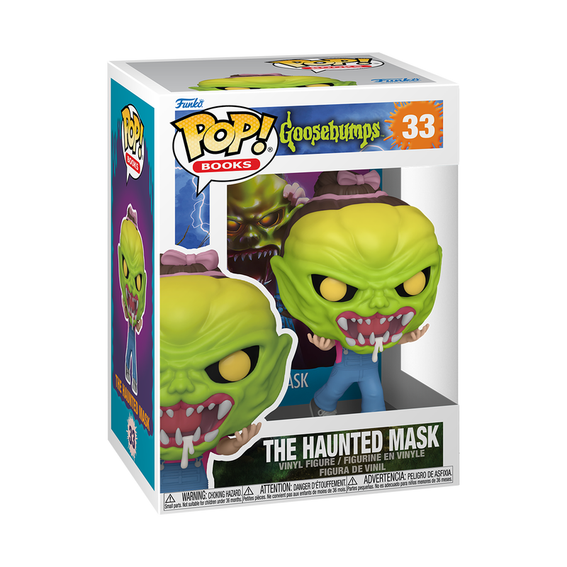 Funko Pop Books Goosebumps! The Haunted Mask. #33.